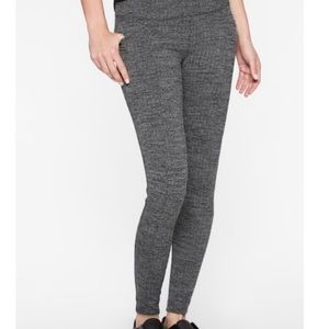 Athleta Herringbone Metro High Waisted Legging Sz S Gray